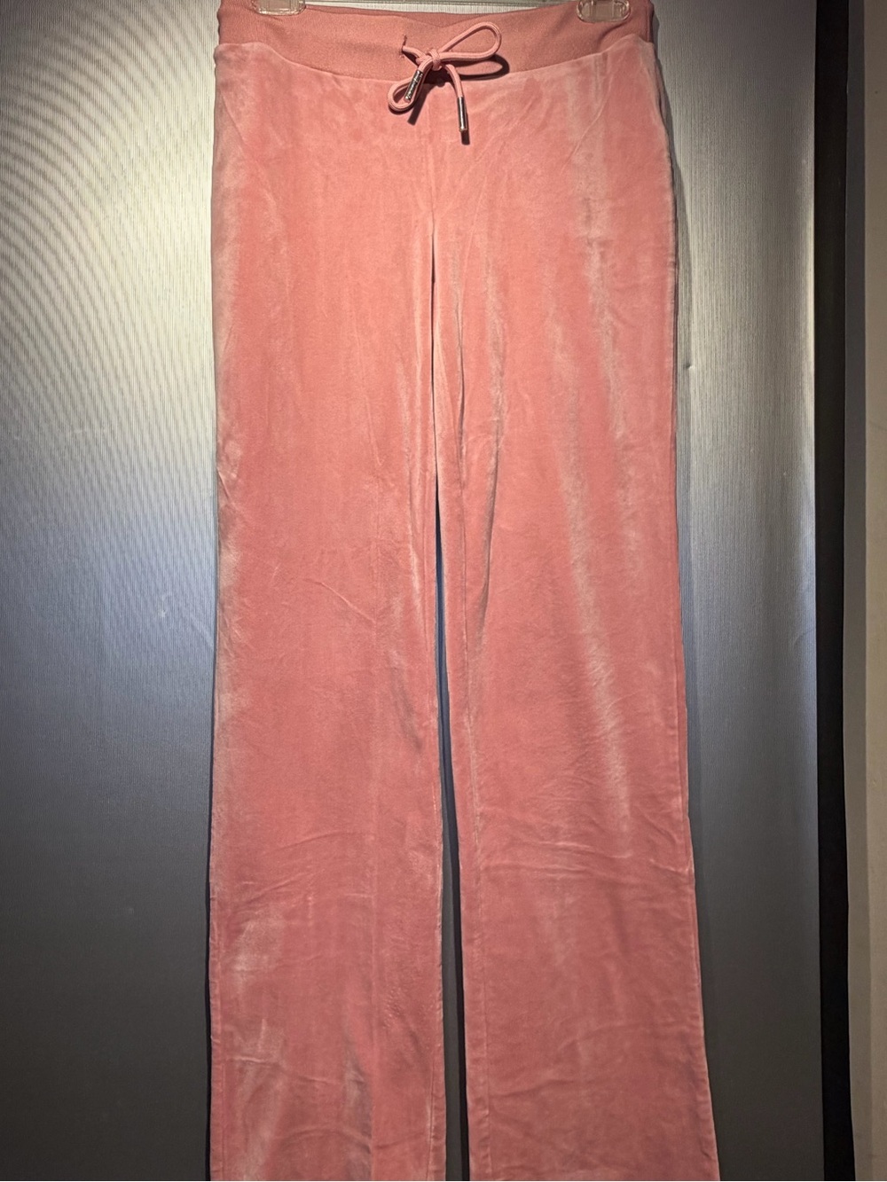 Juicy Couture Plush Wide-Leg Lounge Pants in Rose